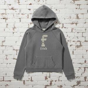 Abercrombie Kids Grey Hoodie Sweatshirt XL